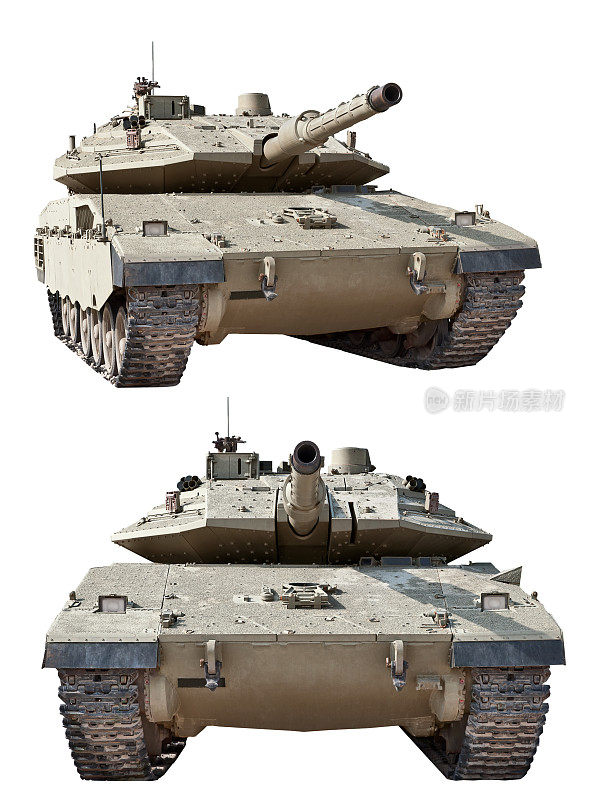 以色列坦克Merkava MK3。